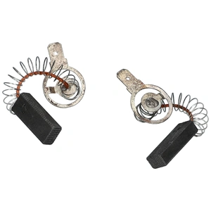 6,3x10x25 mm Szénkefe, sarus, rugós (eredeti) WHIRLPOOL / INDESIT mosógép  (1cs=2db) 