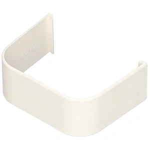 65x50 mm Toldóelem, külső, fehér, PVC (VECAMCO) klíma dekorcsatorna