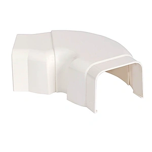 65x50 mm állítható sarok idom, 45° - 135°,
 (VECAMCO) klíma dekorcsatorna