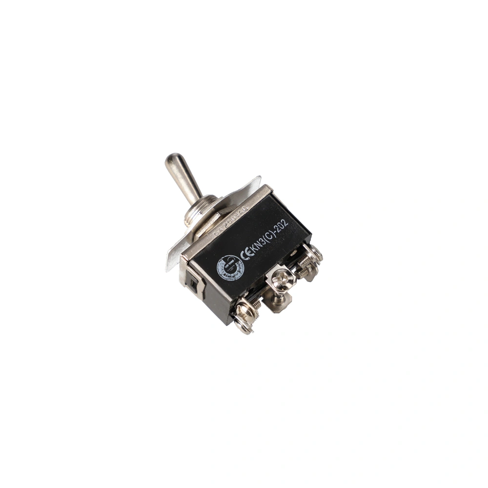 6A/250V, 34x25/32x20mm Billenőkapcsoló KN3(C)-202, 2 állású, 6 pólusú, on/on (univerzális)