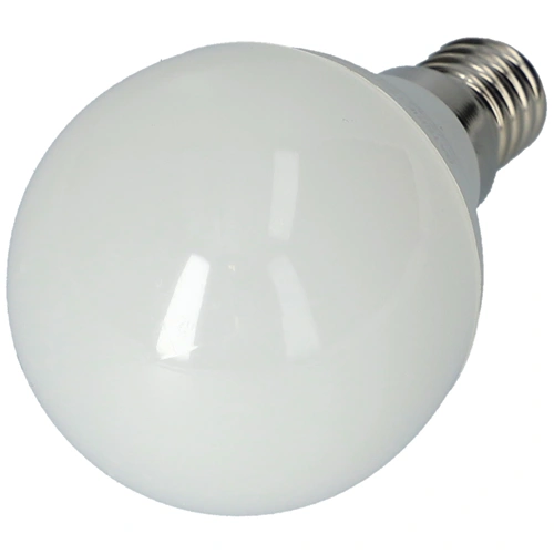 6W E14 Izzó, LED, 2700K, kisgömb alakú