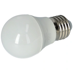 6W E27 Izzó, LED, 2700K, kisgömb alakú (TRIXLINE)