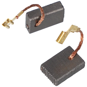 6x6x15 mm Szénkefe, sarus, oldalt kivezetéses (univerzális) (1cs=2db)