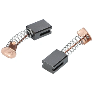6x9x12 mm Szénkefe, füles-sapkás, rugós, hornyolt (univerzális) (1cs=2db)