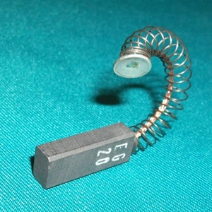 6x9x25 mm EG20 Szénkefe, tányér-sapkás, rugós Makita ipari kéziszerszámgép  (1cs=2db)