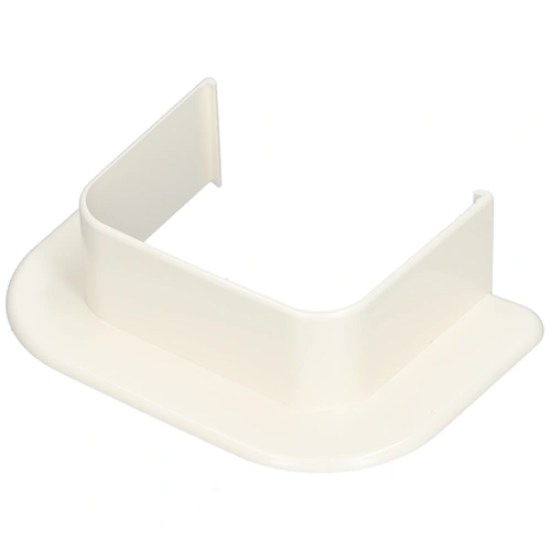 90X65 mm Fali záróelem (gallér), peremes (VECAMCO) klíma dekorcsatorna