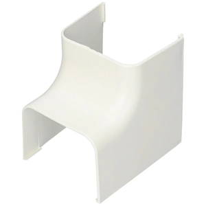 90x65 mm 90° Sarokelem, belső, fehér (VECAMCO) klíma dekorcsatorna