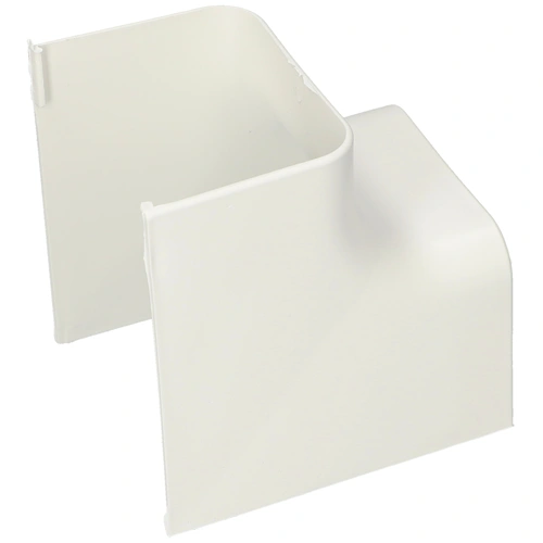 90x65 mm 90° Sarokelem, belső, fehér (VECAMCO) klíma dekorcsatorna
