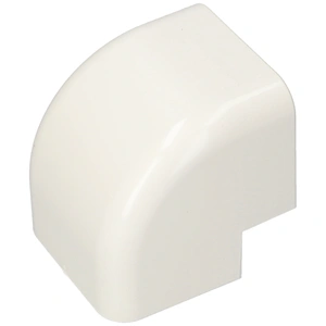 90x65 mm 90° Sarokelem, külső, fehér, UV álló (VECAMCO) klíma dekorcsatorna