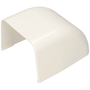 90x65 mm 90° Végelzáró elem, fehér, UV álló (VECAMCO) klíma dekorcsatorna