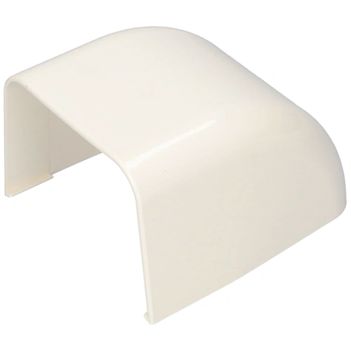 90x65 mm 90° Végelzáró elem, fehér, UV álló (VECAMCO) klíma dekorcsatorna