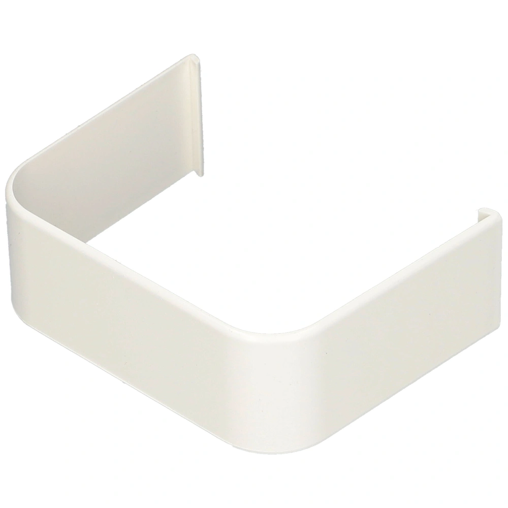 90x65 mm Toldóelem, külső, fehér, PVC (VECAMCO) klíma dekorcsatorna
