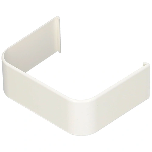 90x65 mm Toldóelem, külső, fehér, PVC (VECAMCO) klíma dekorcsatorna