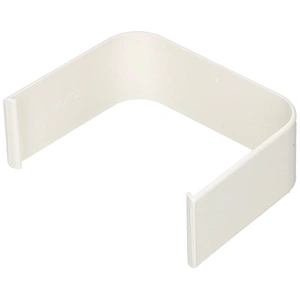 90x65 mm Toldóelem, külső, fehér, PVC (VECAMCO) klíma dekorcsatorna