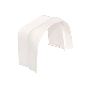 90x65 mm záróelem, beltéri egységhez, PVC tömítéssel (VECAMCO) klíma dekorcsatona 