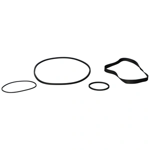 90x6x0,55 mm, 115x2x2 mm, 28x1,6x1,6 mm, 45,5x1x1 mm Ékszíj, készlet, fekete videó