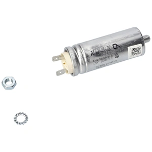 9 uF 470V Kondenzátor, sarus, motor indító, fémházas (eredeti) BEKO szárítógép