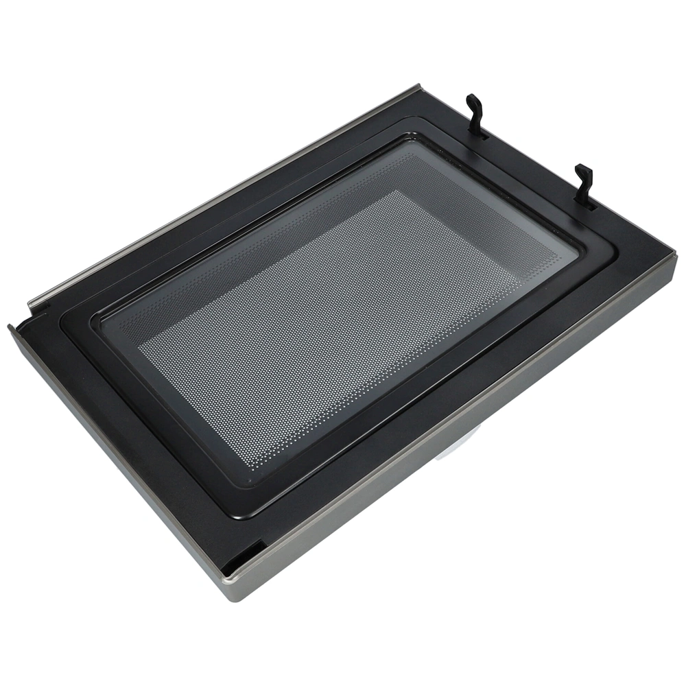 Ajtó, komplett (inox, eredeti) SAMSUNG mikrohullámú sütő 