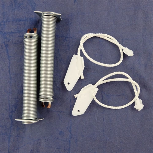 Ajtófeszítő zsinór + rugó készlet (2+2 db, eredeti) BOSCH mosogatógép / RENDELÉSRE