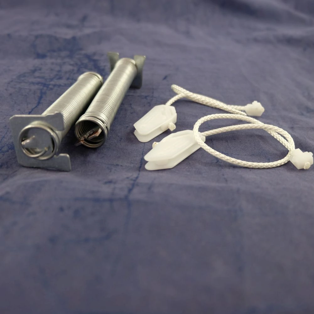 Ajtófeszítő zsinór + rugó készlet (2+2 db, eredeti) BOSCH mosogatógép / RENDELÉSRE