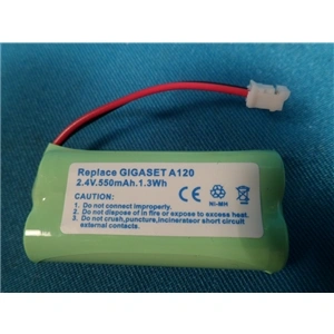 Akkumulátor 2,4V-550MAH NIMH vezeték nélküli telefonhoz /RENDELÉSRE