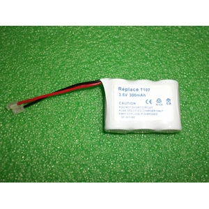 Akkumulátor 3,6V-300MAH NI-CD 43,8x30,7x14,4mm/RENDELÉSRE