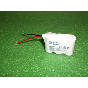 Akkumulátor 3,6V-300MAH NI-CD 43,8x30,7x14,4mm/RENDELÉSRE