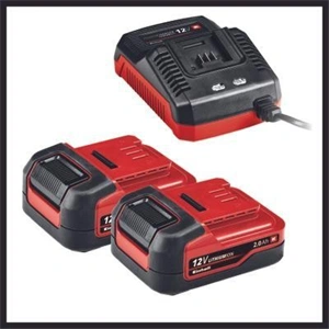 Akkumulátoros fúró-csavarbehajtó szett, 12 V, 2 x 2, 0 Ah, Einhell TE-CD 12/1 Li  (4513594) 