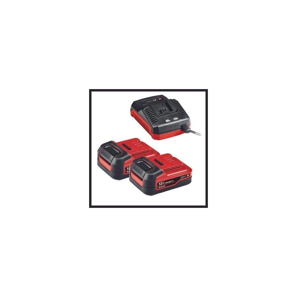 Akkumulátoros fúró-csavarbehajtó szett, 12 V, 2 x 2, 0 Ah, Einhell TE-CD 12/1 Li  (4513594) 