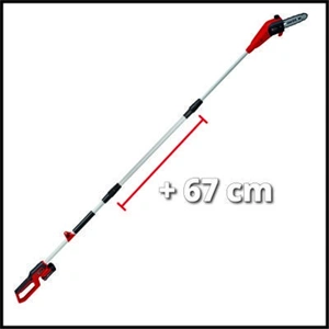 Akkumulátoros magassági ágvágó, 18 V, Einhell GE-LC 18/20 Li T-Solo (Akku és töltő nélkül) (3410581) / RENDELÉSRE