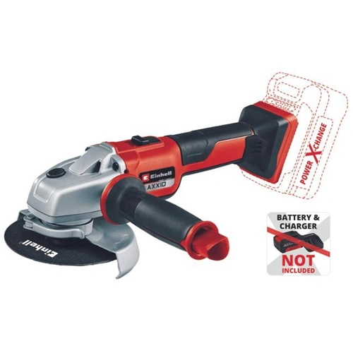 Akkumulátoros sarokcsiszoló, 18 V, 125 mm,  Einhell AXXIO 18/125 (Akku és töltő nélkül) (4431140) / RENDELÉSRE