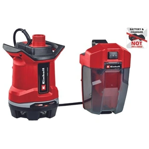 Akkumulátoros szennyvíz szivattyú , 18 V, Einhell GE-DP 18/25 Li - Solo (Akku és töltő nélkül)  (4181580) / RENDELÉSRE