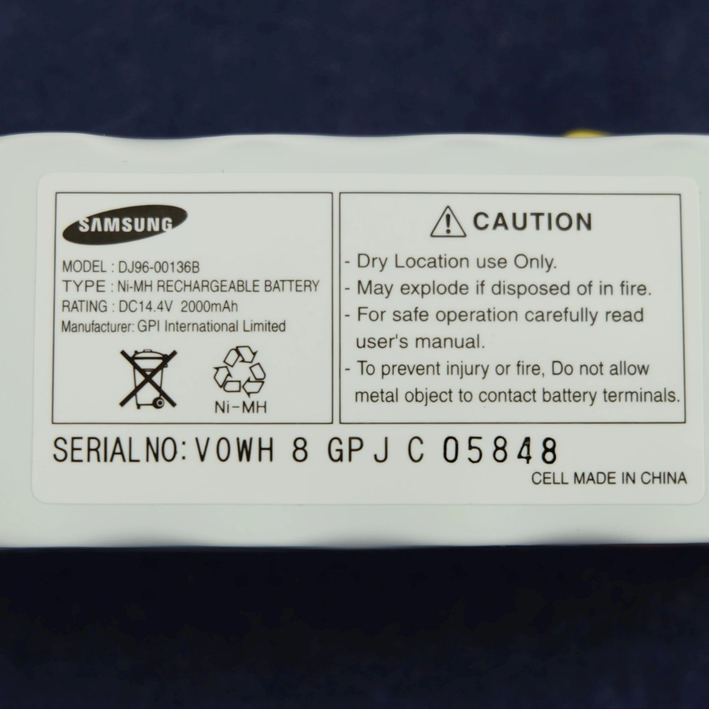 Akkupakk ( eredeti ) SAMSUNG robotporszívó / RENDELÉSRE