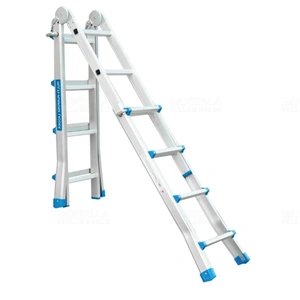 Alumínium létra multifunkciós, lépcsőzhető funkció, 4x4 fok, / RENDELÉSRE