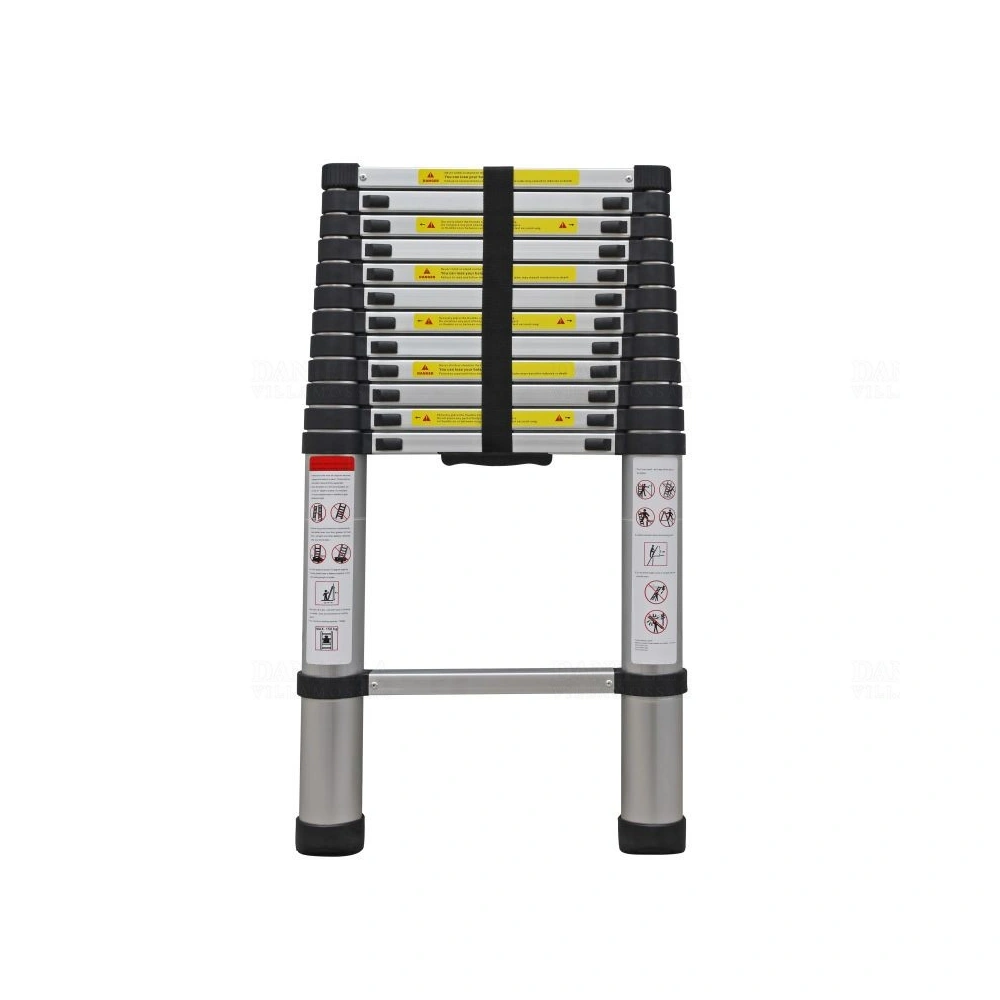 Alumínium teleszkópos létra 3,8 m, max. terhelhetőség: 150kg / RENDELÉSRE