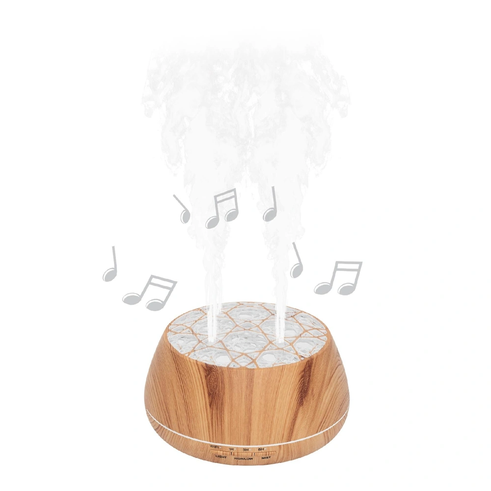 Aroma diffúzor fa kivitel, hangulatfénnyel, WIFI, 23-70 ml / óra, 400ml víztartály, LED,  HOME AD 400 WIFI / RENDELÉSRE
