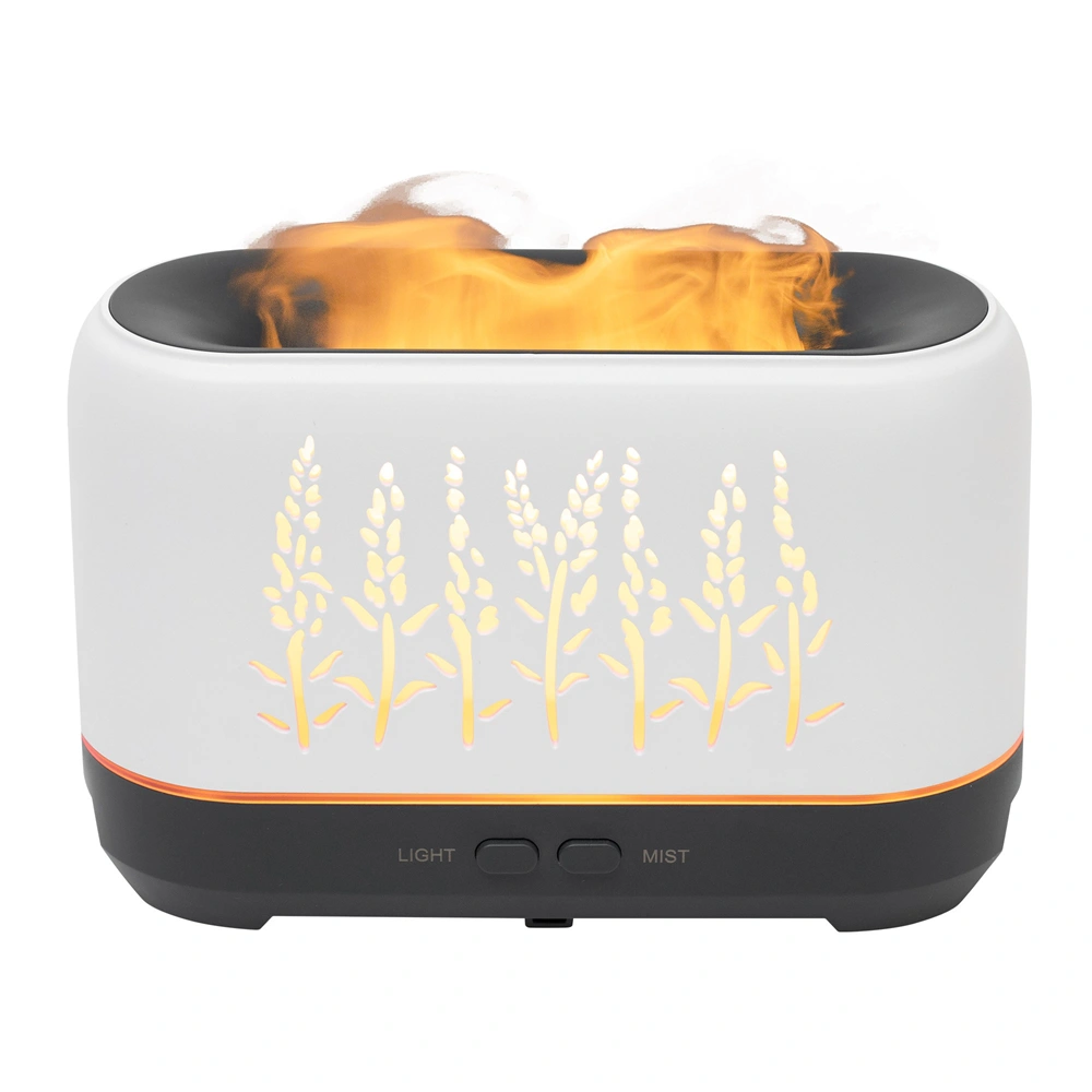 Aroma diffúzor lángeffekttel,  20-30 ml / óra, 200ml víztartály,  HOME AD 200F / RENDELÉSRE