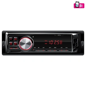 Autórádió, 4 x 45 W, 4 RCA, FM, BT, USB, SD, AUX, piros LED kijelző és gombok, SAL VBT 1100/RD / RENDELÉSRE