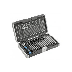 Bitkészlet racsnis hajtószárral, 1/4", 37 részes, 25 év garancia, HÖGERT HT1R466