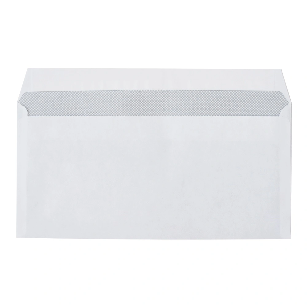 Boríték LA4 szilikonos bélésnyomott jobb ablakos 35x90mm 110x220mm J28A20 Bluering® fehér