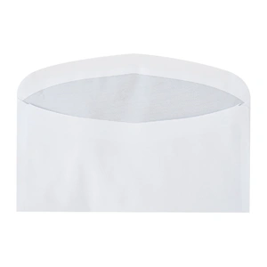 Boríték LC6/5 enyvezett bélésnyomott jobb ablakos 35x90mm 114x229mm J28A20 Bluering® fehér