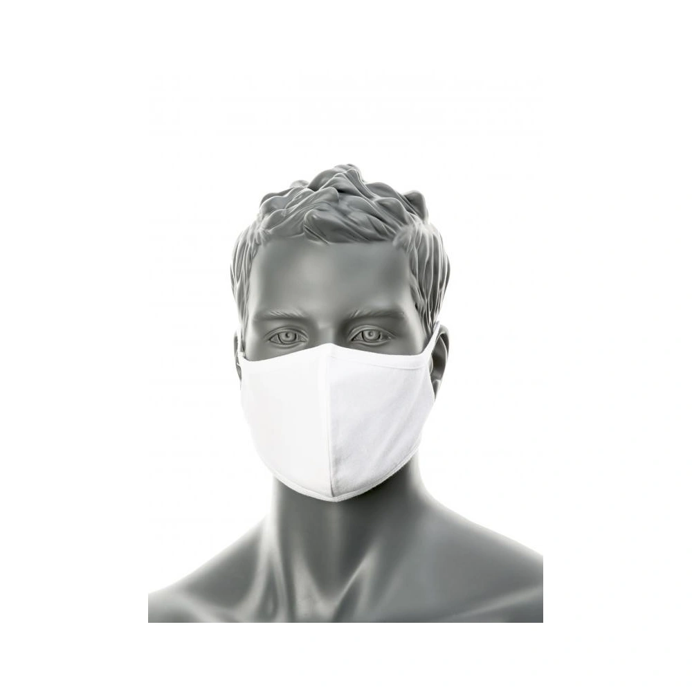 CV22, anti-mikrobiális, 2 rétegű arcmaszk fehér