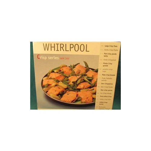 Crisp tál (fém, lapos) (eredeti) WHIRLPOOL mikrohullámú sütő WPRO AVM305 