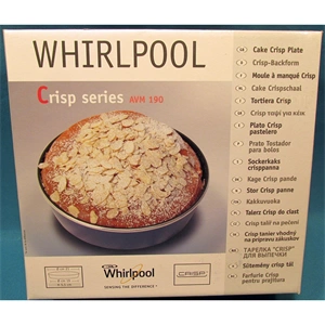 Crisp tál (mély) Whirlpool mikrohullámú sütő WPRO AVM190 