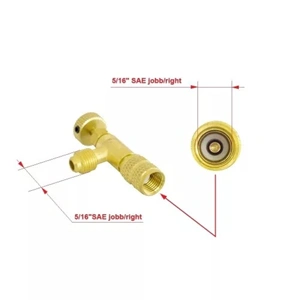 Csap R410A 5/16"külső - 5/16"belső menet / RENDELÉSRE