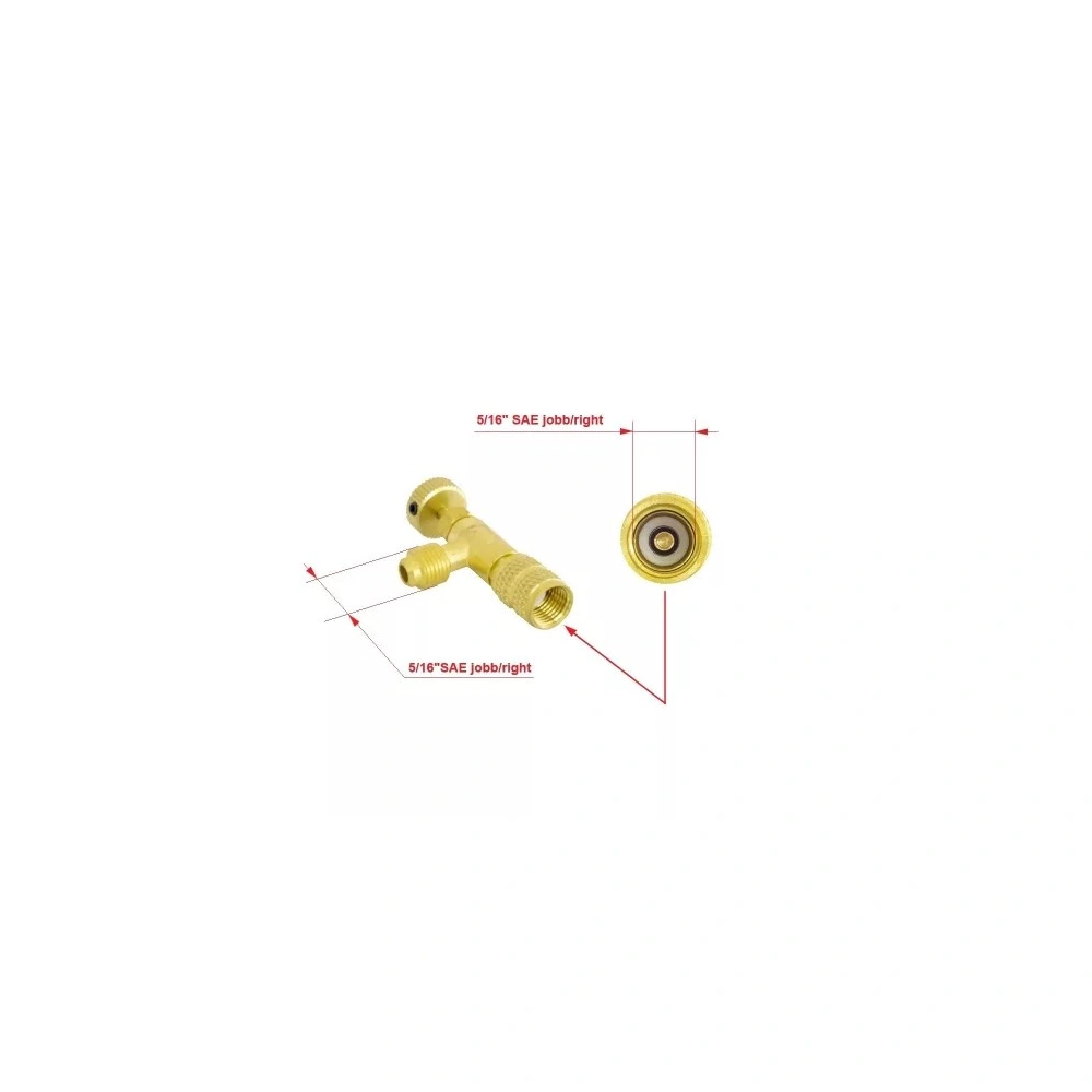 Csap R410A 5/16"külső - 5/16"belső menet / RENDELÉSRE