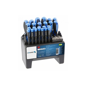 Csavarhúzó, Bitfej, imbuszkulcs készlet, mágneses, 114 részes, HÖGERT HT1S099