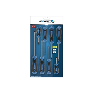 Csavarhúzó készlet, mágneses, 8 részes, HÖGERT HT1S096