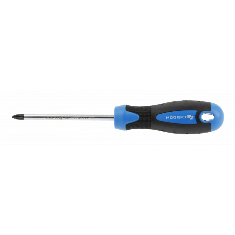 Csavarhúzó mágneses, csillag fejű, PZ2 x 100 mm szár, HÖGERT HT1S042