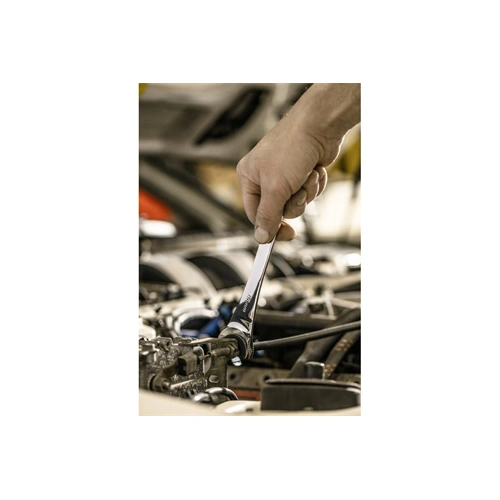 Csillag-villáskulcs félig nyitott, 17 mm, racsnis, 25 év garancia, HÖGERT HT1R073 / RENDELÉSRE